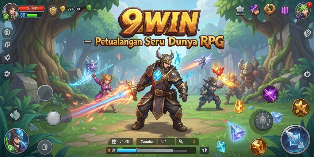 Gameplay menegangkan dalam dunia fantasi RPG yang menakjubkan.