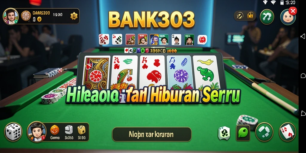 Tangkapan layar permainan BANK303 yang menunjukkan aksi Domino yang mendebarkan.