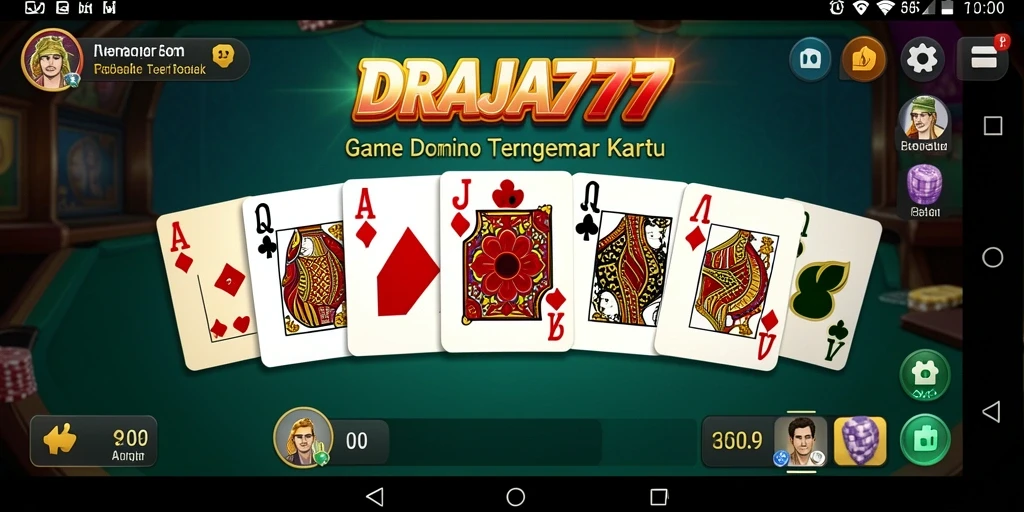 Tangkapan layar <strong>DRAJA777</strong> menampilkan keseruan gameplay Domino.