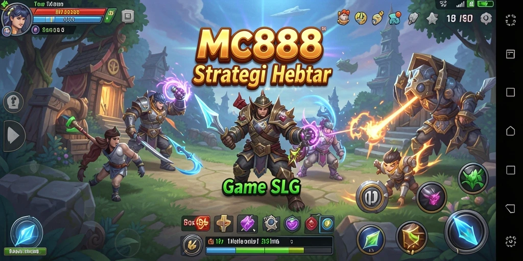 Tampilan gameplay MC888 yang menegangkan dan strategis.