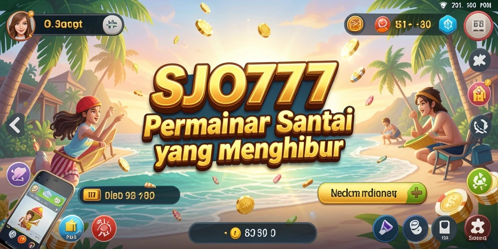 Gameplay SJO777 yang penuh warna dan menarik.