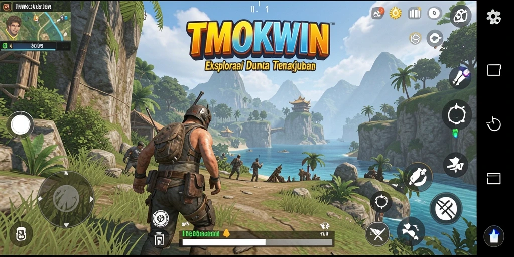 Tampilan visual menakjubkan dari gameplay Open World TMOKWIN.